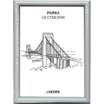Фоторамка 21*30см, пластик, серия 1, серебро, deVENTE 9027033