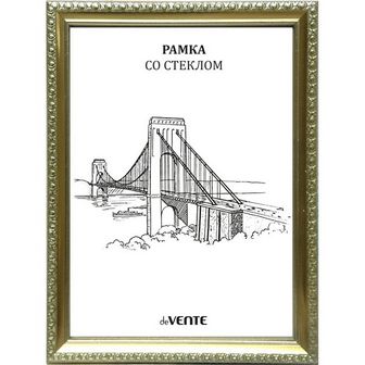 Фоторамка 21*30см, пластик, серия 900, золото, deVENTE 9027040
