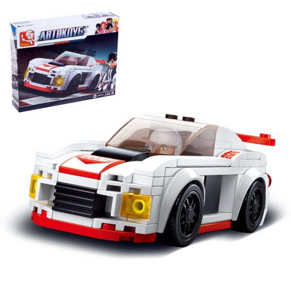 Конструктор Автоклуб "Спорткар", 152 детали 4192634 4192634    