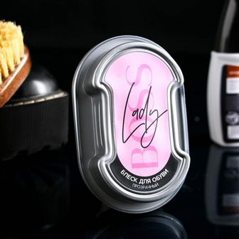Губка для обуви "Lady boss", прозрачный 5193777 5193777