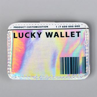 Картхолдер "Lucky wallet" с зажимом, 10*7,5 см    5243391 5243391