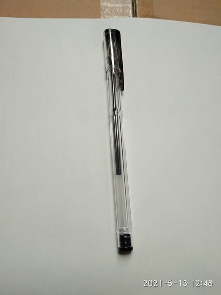 Ручка гелевая Workmate черная, толщина линии 0,5мм, диаметр шарика 0,7мм 049002201