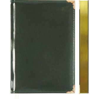 Ежедневник датированный 2022 фА5 352стр., "deVENTE. Bellagio" зеленый, в подарочной коробке 2032111