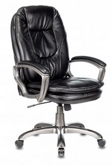 Кресло руководителя Бюрократ Ch-868AXSN черный искусственная кожа крестовина пластик пластик темно-серый Ch-868AXSN