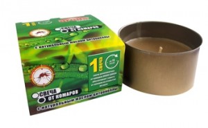 Свеча антимоскитная ARGUS GARDEN от комаров 80гр, банка (15 часов) AR-0107
