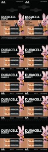 Батарейка DURACELL (алкалиновые,пальчиковые) отрывная лента-блистер 2*10 LR6-20BL