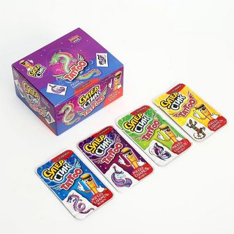 Мягкая карамель "Супер стик с тату " 7г. 6708513