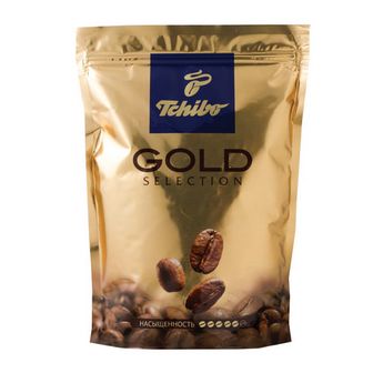 Кофе растворимый TCHIBO "Gold selection", сублимированный, 285 г, мягкая упаковка, 10199 10199