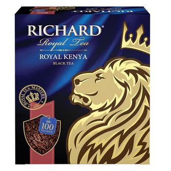 Чай Richard Royal Kenya черный, 100 пак 972461