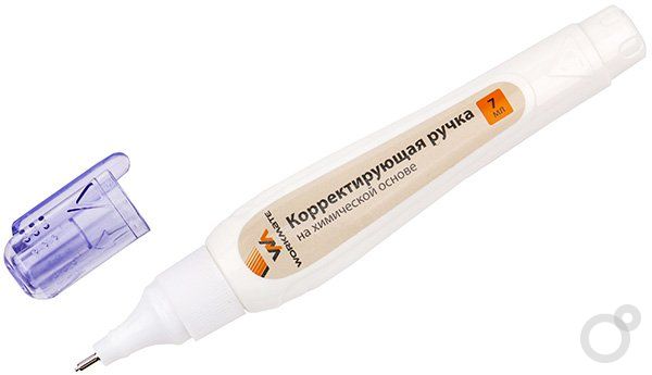 Ручка-корректор 7мл.Workmate с металлическим наконечником 14-5761