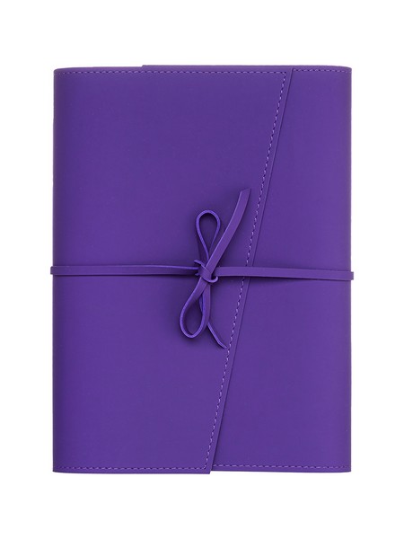 Блокнот для зарисовок "Sketchbook" А5, 160 г/м2, офсет, для маркеров и графики Twist Fine Line, в суперобложке из софттач (цвет фиолетовый) , с двумя блоками по 40л., Полином 3140