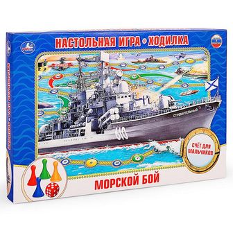 Игра-ходилка "Морской бой" 4690590101162 3272519