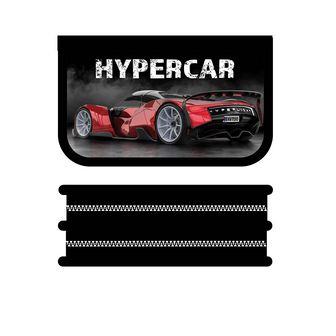 Пенал двухстворчатый большой "HYPERCAR" с откидной планкой, Пчелка ПО-05