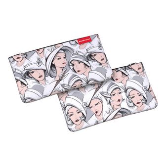 Пенал - косметичка " Light" 220x120мм Color Sketch, серый, ErichKrause 52368