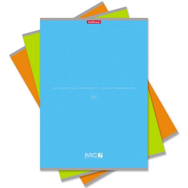Тетрадь фА4 96л. кл., "MC-7", ErichKrause (4/24) 54236