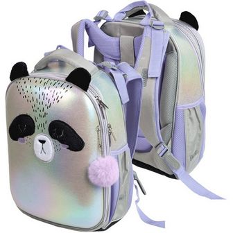Рюкзак школьный "deVENTE. Choice. Lucky Panda" жесткий 38x28x16 см 7033211