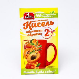 Кисель с ароматом облепихи и абрикоса м/п 30*30г 7572155 7572155