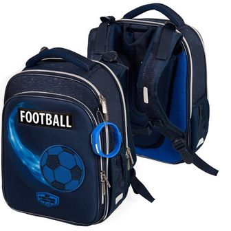 Рюкзак школьный "deVENTE. Premier. Football" жесткий 37x28x18 см 7033250