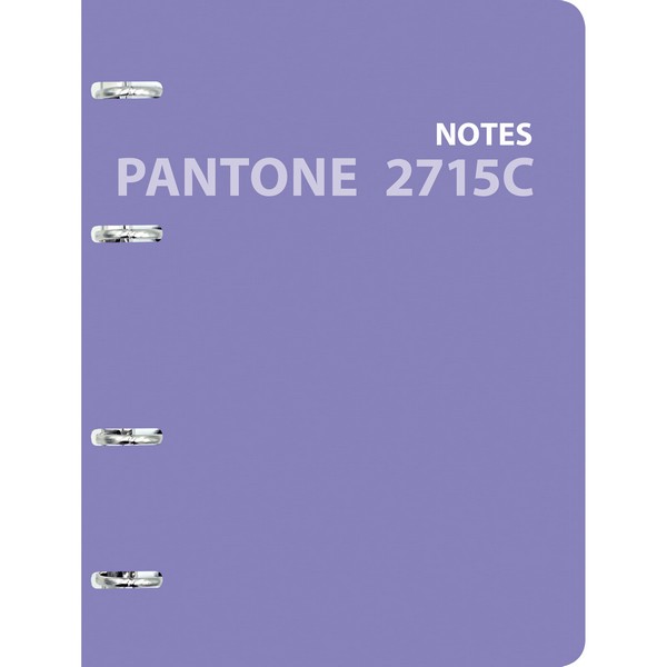 Тетрадь 120л. кл., на кольцах  "Pantone line. No. 4" обл.- мел.картон 500г. Мат.лам,пант.печать выб.лак.Съем.бл,70г. Кв.корешок, Эксмо ПБЛ1205006