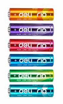 Батарейка Deli Rio (мизинчиковые) AAA спайка (4/24) E82903
