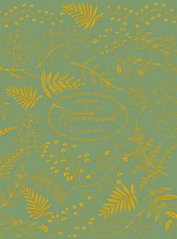 Записная книжка фА6+, 96л.,лин., обл. интегр.,тис.фольг., "Оливковый", КТС-Про С5046-12