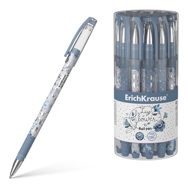 Ручка шариковая ErichKrause Frozen Beauty Stick, синяя, 0.7мм  48078