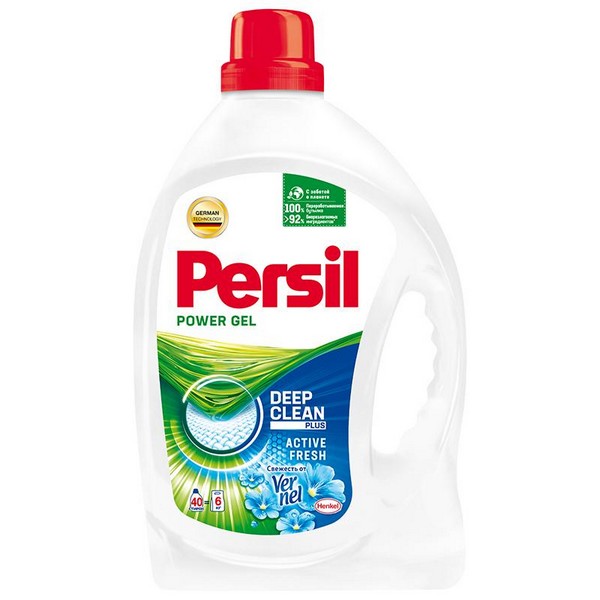 Средство для стирки PERSIL Свежесть от Vernel для белого белья 2,6л 1471005