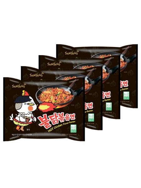 Лапша Samyang "ХОТ ЧИКЕН РАМЕН" острая со вкусом курицы 140 гр (40) 01367
