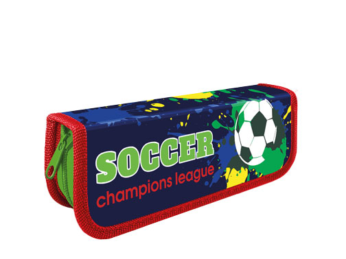 Пенал одностворчатый малый "SOCCER", Пчелка ПО-01