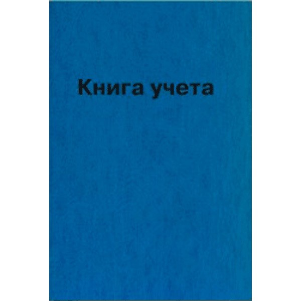 Книга учета 144л. кл., офсет 60 г/м, 92% белизна, твердая обложка бумвинил + тиснение фольгой, deVENTE КУ-531 2056430