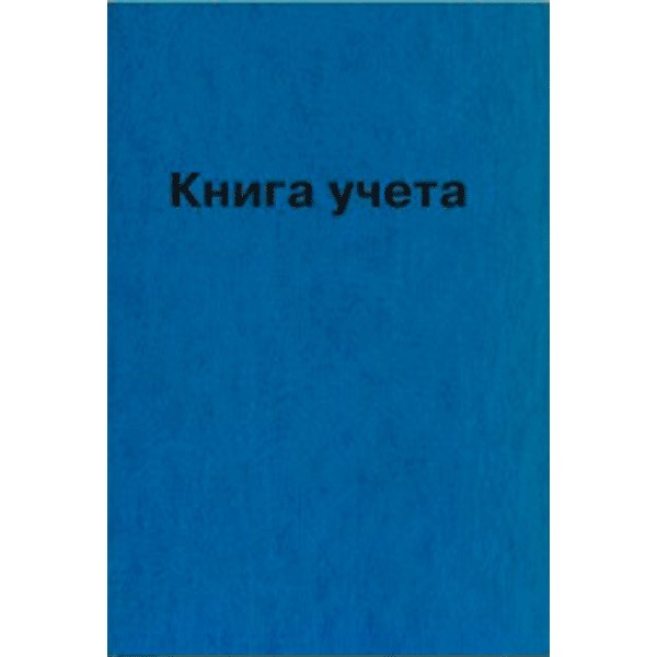 Книга учета 144л. кл., офсет 60 г/м?, 92% белизна, твердая обложка бумвинил + тиснение фольгой, deVENTE КУ-531 2056430