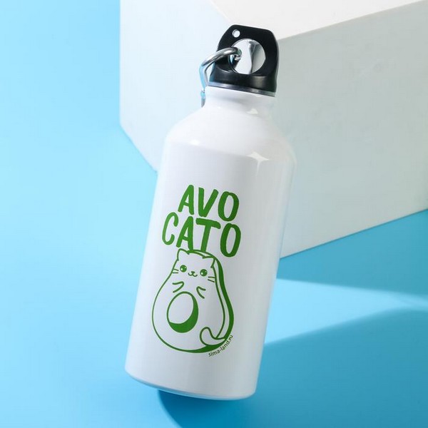 Бутылка для воды "Avocato", 400 мл       6998136 6998136    