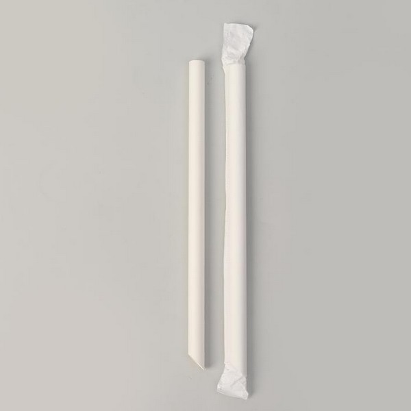 Трубочки для коктейля, диаметр 1,2 см, бумажные, в индивидуальной упаковке   7181408 7181408    