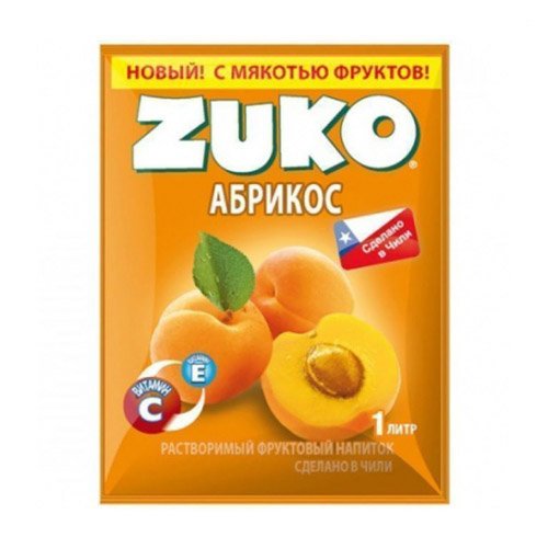 Растворимый напиток Zuko Абрикос 25гр. Чили