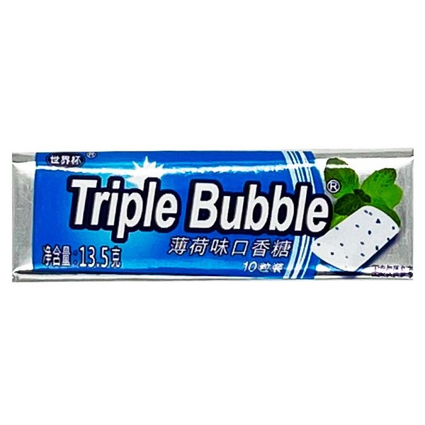 Жевательная резинка Triple Bubble МЯТА 13,5гр (30) 05270 