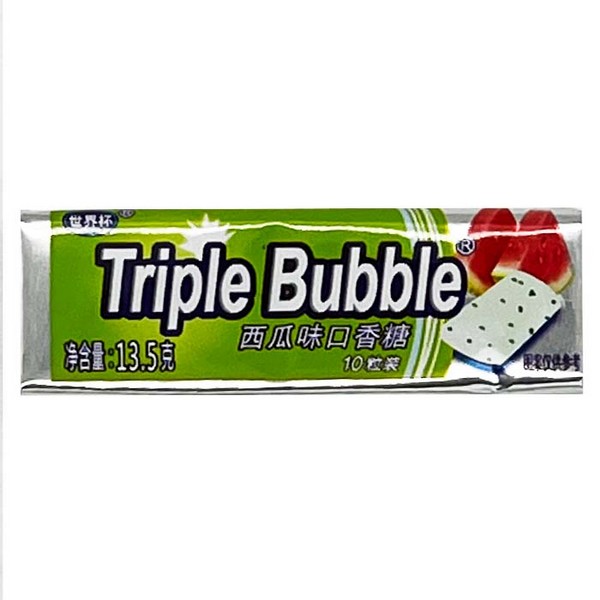 Жевательная резинка Triple Bubble АРБУЗ 13,5гр (30) 05272 