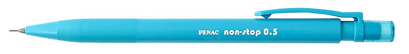 Карандаш мех. PENAC Non-Stop 0,5мм корпус голубой с резиновым грипом, в блистере SA1907-20/B