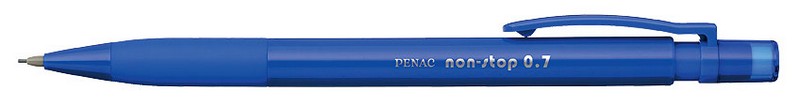 Карандаш мех. PENAC Non-Stop 0,7мм корпус синий с резиновым грипом, в блистере SA1904/B