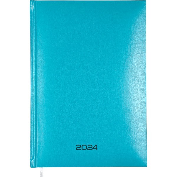 Ежедневник датированный 2024 фА5 352стр.,"Attomex. Even" бирюзовый, в термоусадочной пленке 2332480