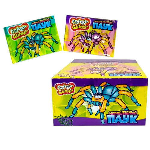 Мармелад "Crazy Gummy. Мармеладный паук" 15гр