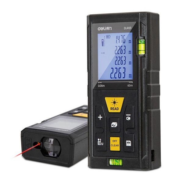 Лазерный дальномер Deli DL4169