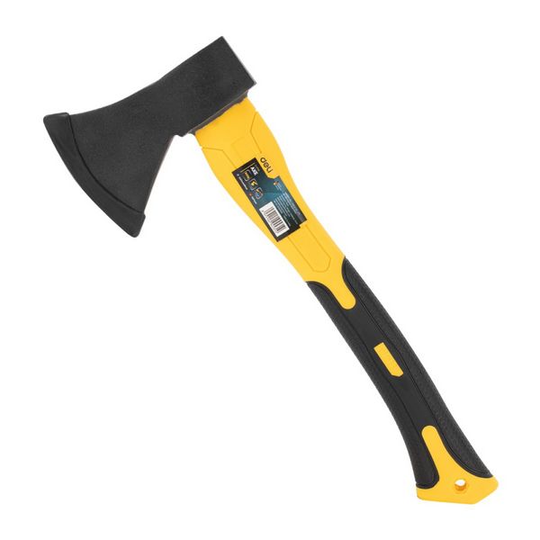 Топор Deli 600 грамм, фиберглассовая рукоять DL5708