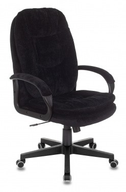 Кресло руководителя Бюрократ CH-868N Fabric черный Light-20 крестов. пластик 1644563