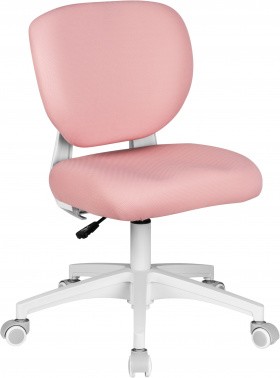 Кресло детское Cactus CS-CHR-3594PK розовый крестов. пластик белый 1896141