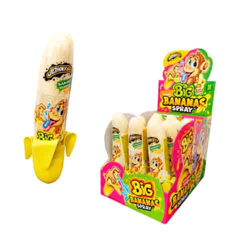 Жидкая конфета Johny Bee Big Bananas Spray 40мл