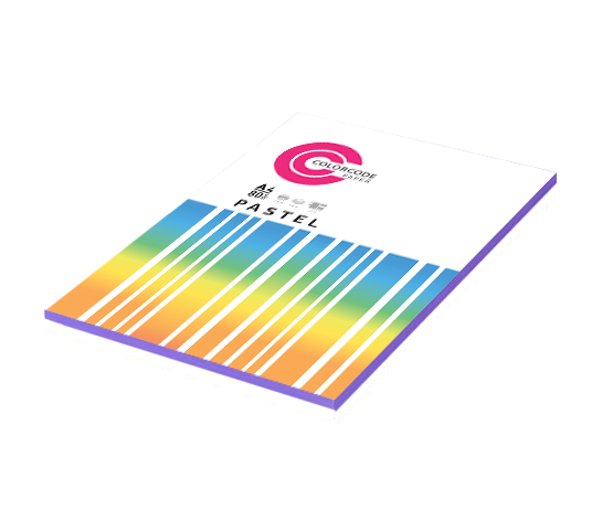 Бумага д/ксер. цветная Color Code фиолетовая пастель, фА4, 80г/м2, 50л., БланкИздат 473434