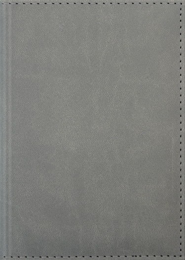 Ежедневник недатированный фА6 256стр.., обл. кож. зам., "Sorrento" светло-серый, Planograf С1862-71