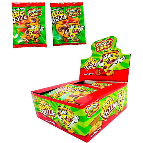 Мармелад "Crazy Gummy. Big Pizza" 16гр