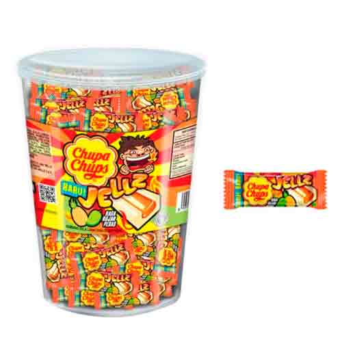 Острые Жев. конфеты с мармеладом Chupa Chups 250гр