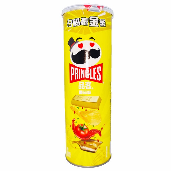 Чипсы Pringles со вкусом томата 110гр (20шт в блоке) (Цена за 1 шт.) 